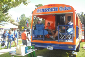 Tailgating College Football at Florida gators