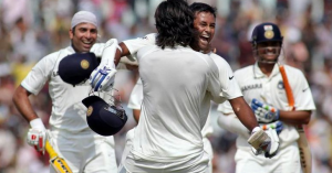 Laxman played another historic knock with Sharma and Ojha